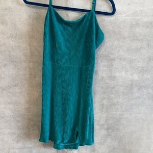 Elegant Teal Dress
